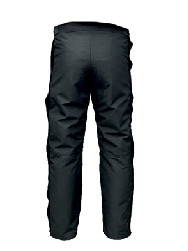 Tex 1095 Yandan Fermuarlı Korumalı Siyah Pantolon - Görsel 2