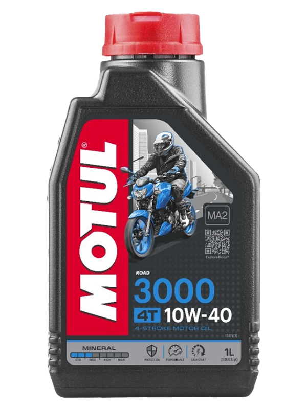 Motul 3000 10W40 4T Mineral Motor Yağı 1 LT