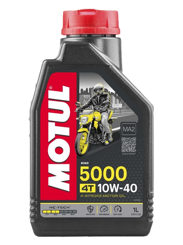 Motul 5000 10W40 4T Sentetik Bazlı Motor Yağı 1 LT