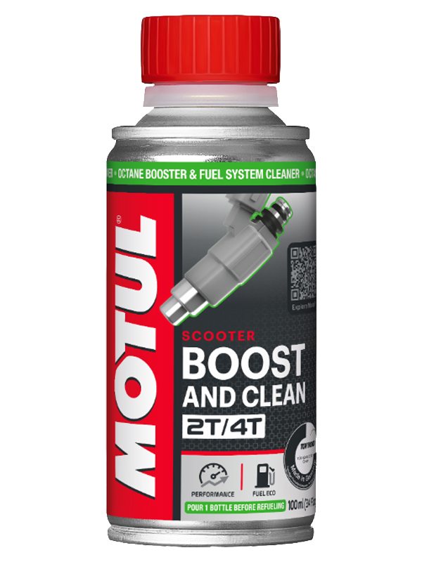 Motul Scooter Boost & Clean Enjektör Temizleyici 100ml