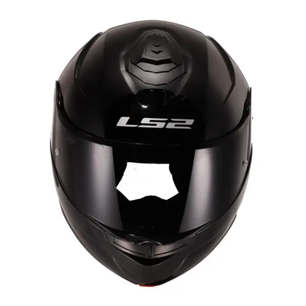 Ls2 STROBE 2 Çene Açılır Siyah Kask - Görsel 2