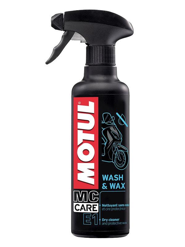 Motul E1 Wash & Wax Susuz Temizleme 400ml