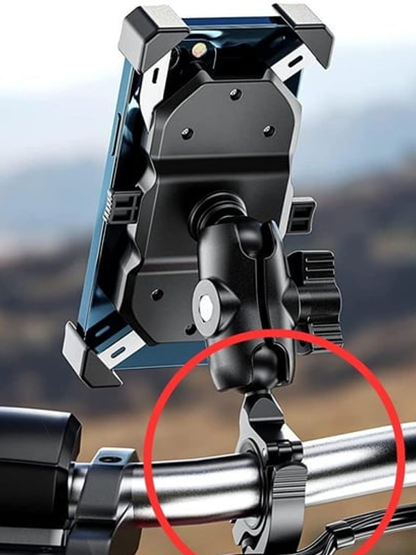Nukrotech 25mm Toplu Klipsli Gidon Bağlantı Aparatı - Görsel 5