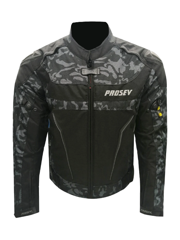 Prosev 186 CAMO Hörgüçlü 3 Mevsim Titanyum Korumalı Kamuflaj Desenli Mont
