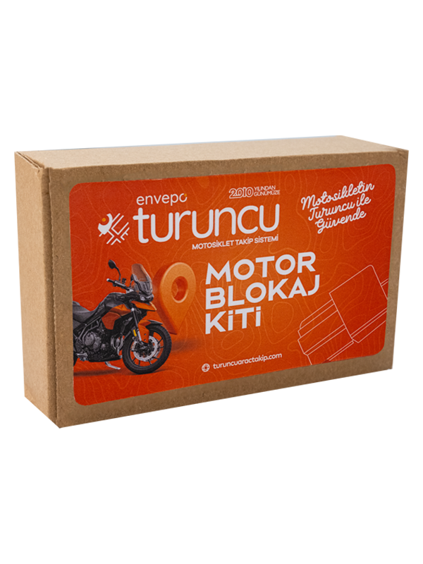 Turuncu Motosiklet Takip Sistemi Motor Blokaj Kiti