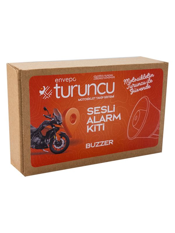Turuncu Takip Buzzer Sesli Alarm Siren