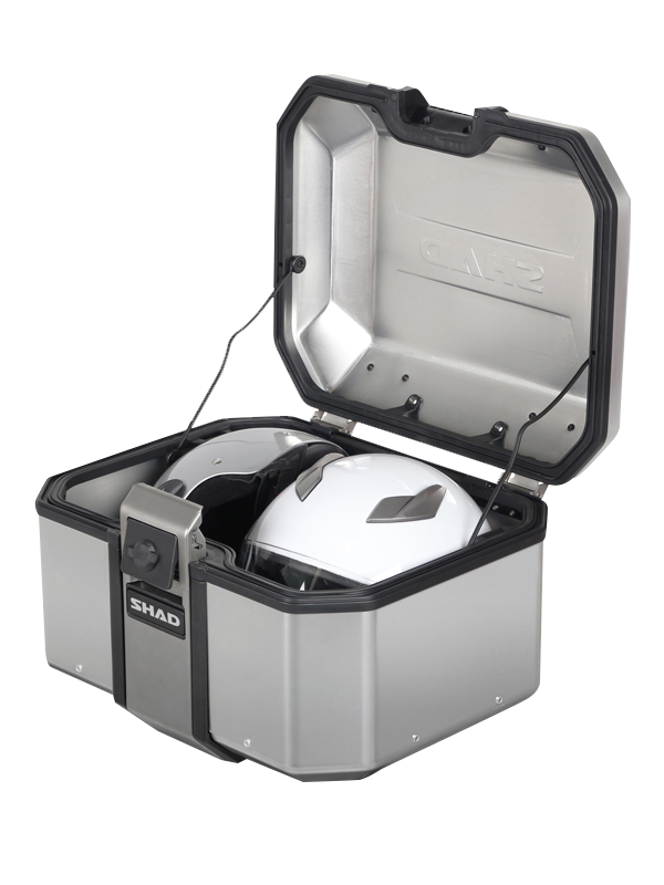 Shad TERRA SERİSİ TR48 Metalik Gri Alüminyum Çanta 48 LT. - Görsel 2