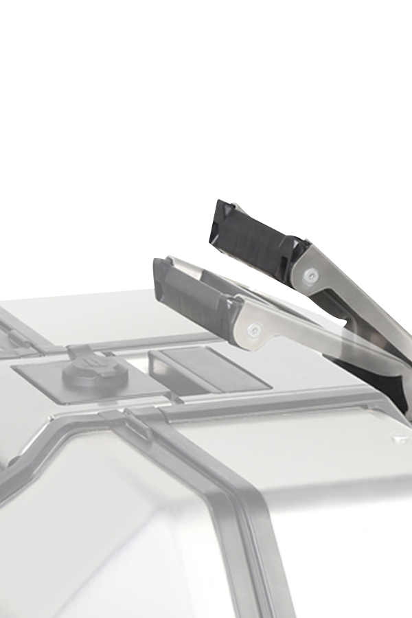 Shad TERRA SERİSİ TR48 Metalik Gri Alüminyum Çanta 48 LT. - Görsel 5