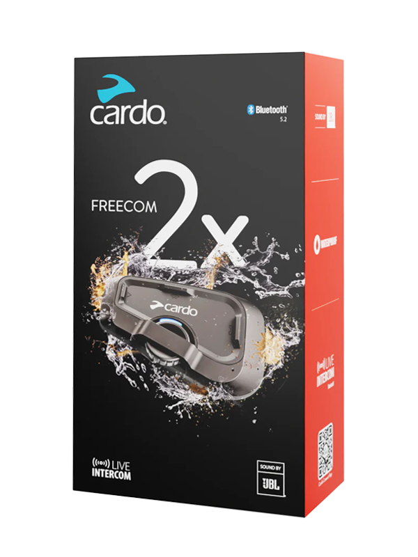 Cardo Freecom 2x JBL Bluetooth İntercom ve Kulaklık Seti ( Tekli Paket )