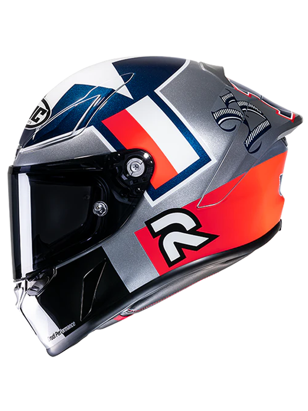 HJC RPHA1 KASK BEN SPIES SILVERSTAR MC21 - Görsel 4