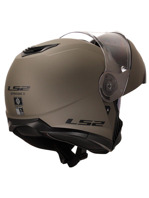 Ls2 STROBE 2 Çene Açılır Mat Kum Kask - Görsel 8