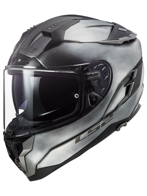 Ls2 CHALLENGER Jeans Gri Kask