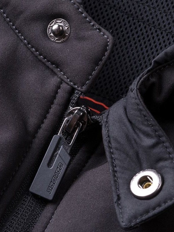 Scoyco JK127 Softshell Korumalı 3 Mevsim Siyah Mont - Görsel 4