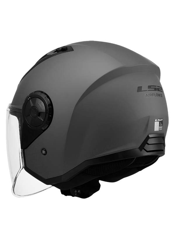 Ls2 AIRFLOW 2 Mat Titanyum Açık Kask - Görsel 3