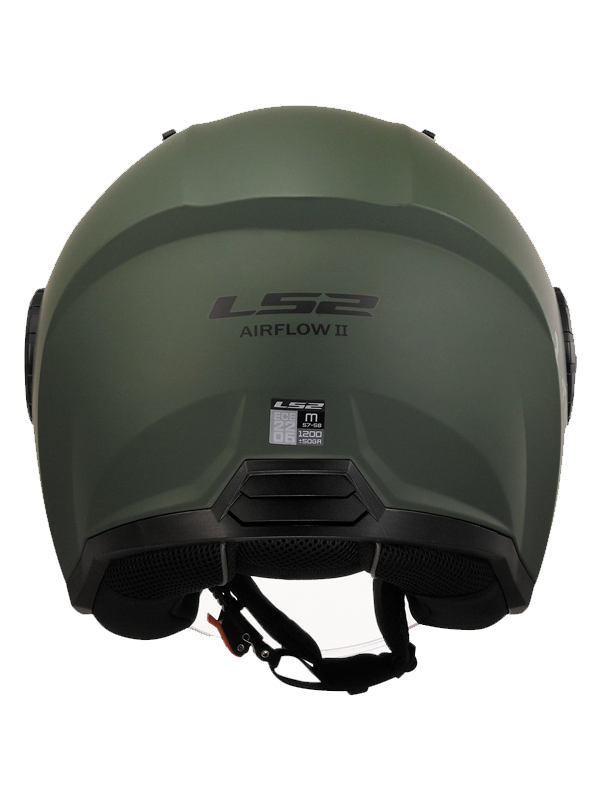Ls2 AIRFLOW 2 Mat Yeşil Açık Kask - Görsel 5