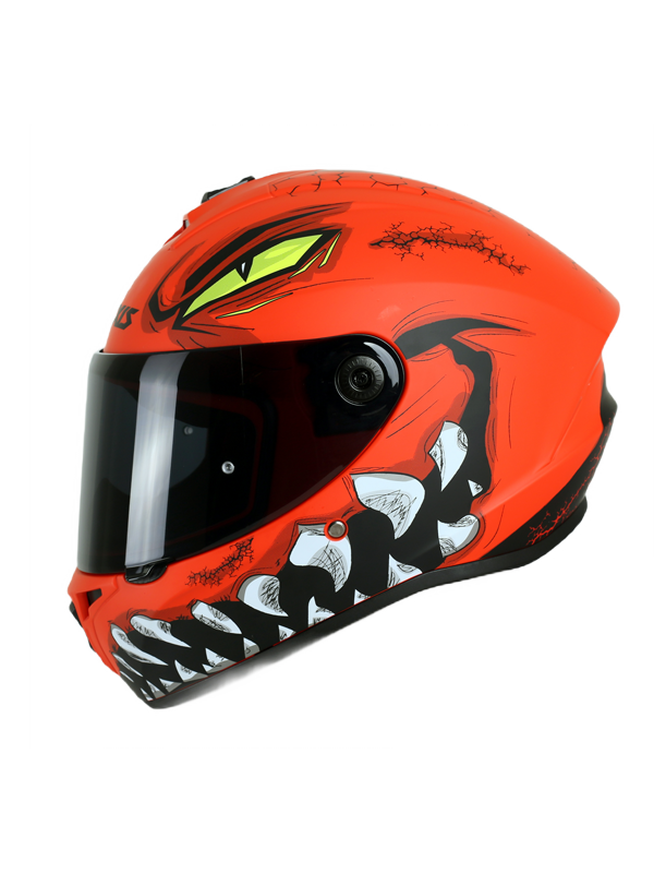 AXXIS DRAKEN S FORZA Mat Kırmızı Kask