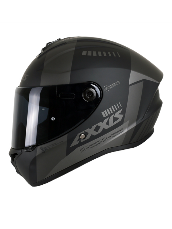AXXIS DRAKEN S MP4 Mat Siyah Gri Kask