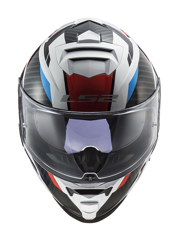 Ls2 STORM 2 Racer Mavi Kırmızı Beyaz Kask - Görsel 2