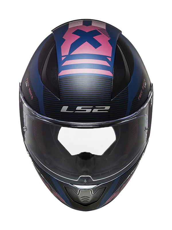 Ls2 RAPID 2 Xtreet Mavi Mor Kask - Görsel 2