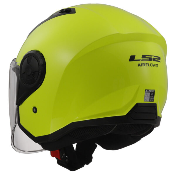 Airflow 2 Neon Sarı Açık Kask - Görsel 4