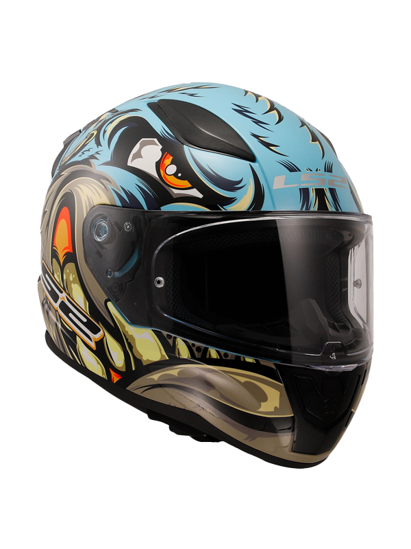 Ls2 RAPID 2 Neo Mavi-Mor Kapalı Kask - Görsel 2