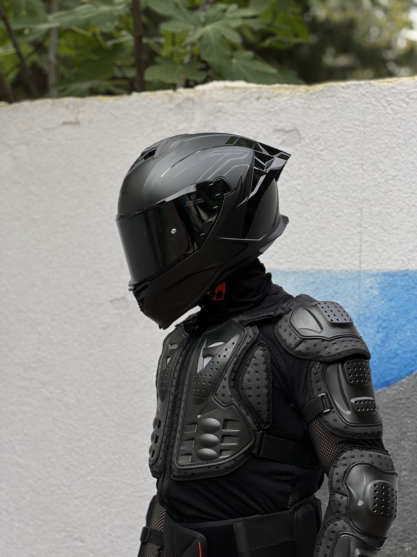 SWAY SW867 MAT SİYAH BLACK LINE KASK - Görsel 5