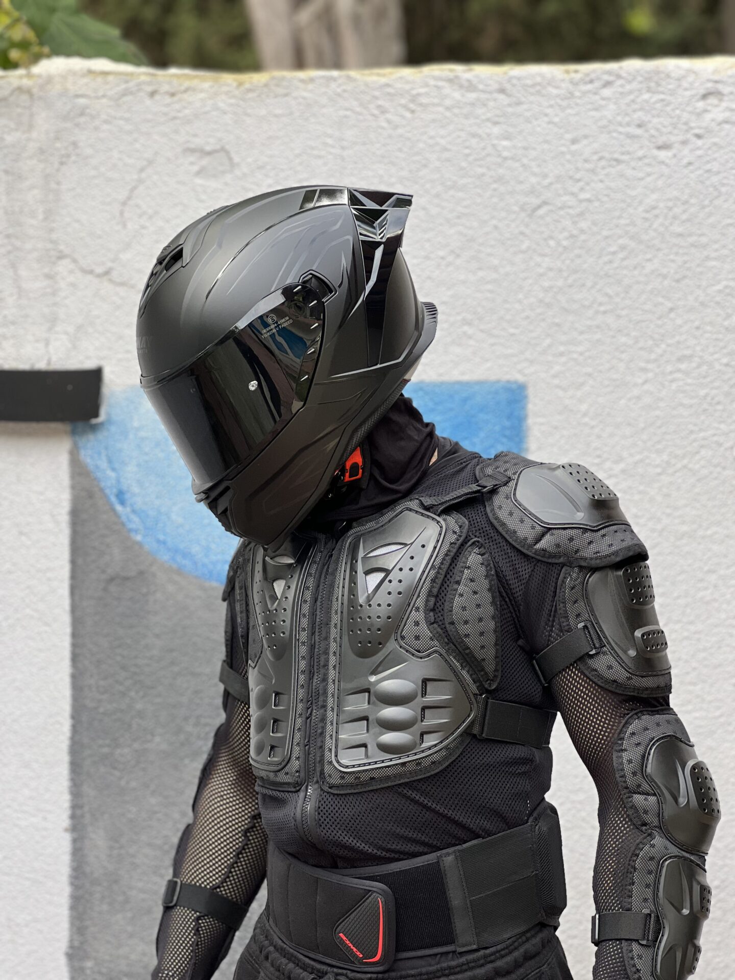 SWAY SW867 MAT SİYAH BLACK LINE KASK - Görsel 3