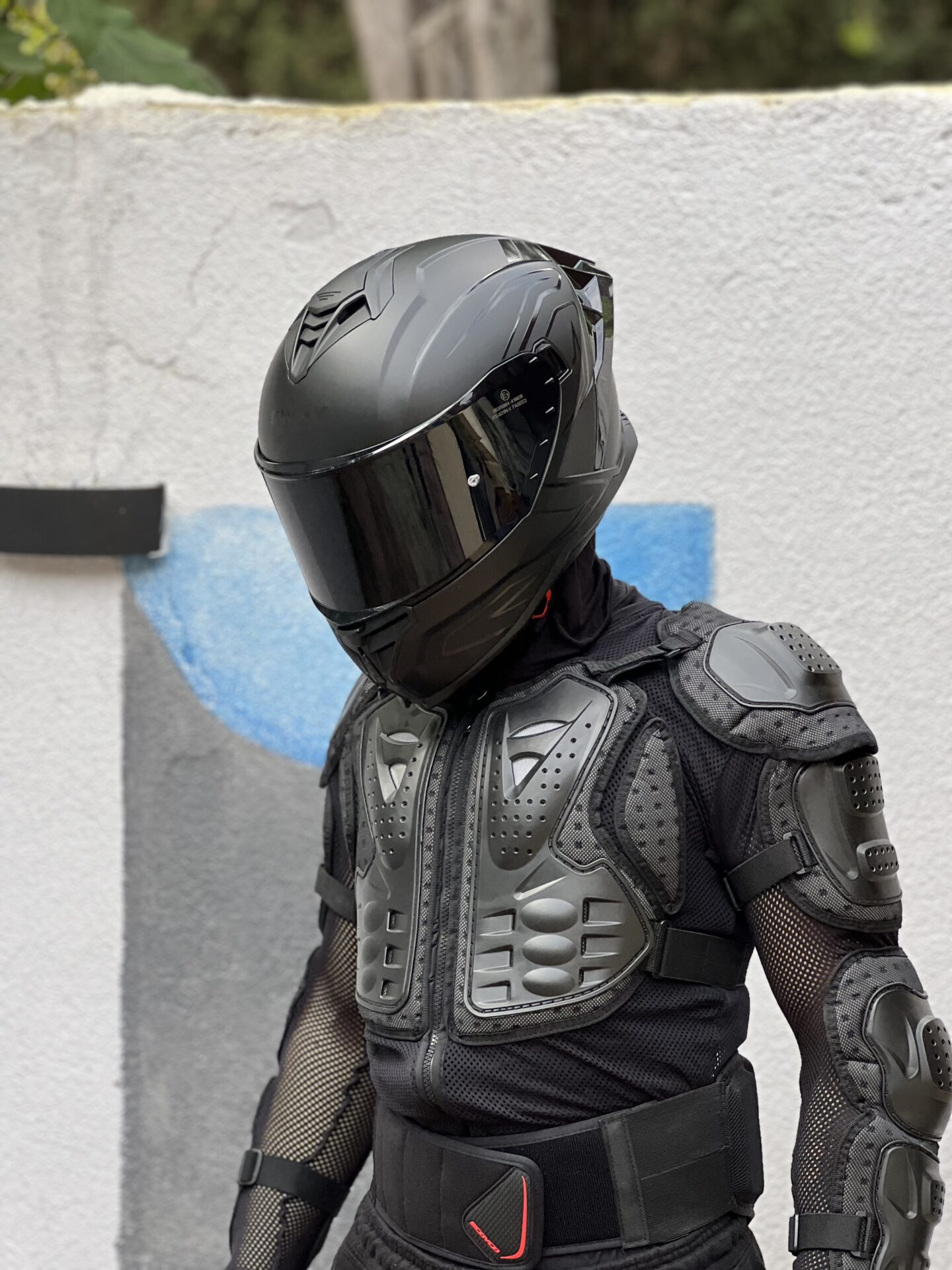 SWAY SW867 MAT SİYAH BLACK LINE KASK - Görsel 2